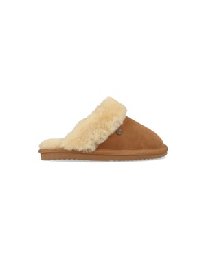 Warmbat Pantoffels flurry kids fls221025 cognac
