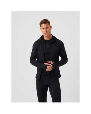 Björn Borg Borg running mid layer hood 10002156-bk001