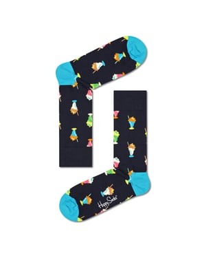 Happy Socks Sokken met print milkshake sock