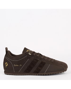 Q1905 Sneaker platinum donker/donker
