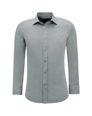 Gentile Bellini Oxford lange mouw effen