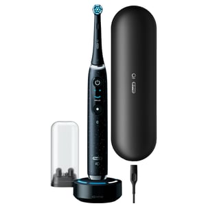 Oral-B iO 10 Cosmic Black Electric Toothbrush with Travel Charging Case - 880 grams