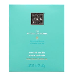 Rituals Karma Scented Candle 290g - Uplifting Fragrance for a Positive Home