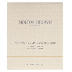 Molton Brown Oudh Accord & Gold Candle 190g