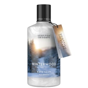 Scottish Fine Soaps Company Winterwood Foaming Bath Soak 300ml (Light Shimmer)