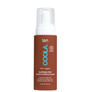 Coola Organic Sunless Tan Express Sculpting Mousse for a Natural Glow