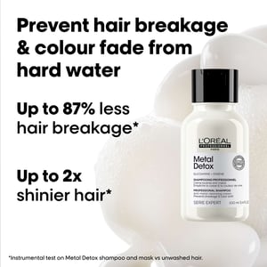 L'Oréal Professionnel SERIE EXPERT Metal Detox Anti-Metal Shampoo 100ml voor glanzend haar