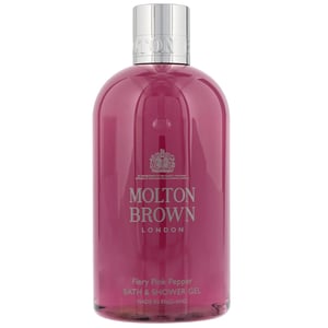 Molton Brown Fiery Pink Pepper Bath & Shower Gel - 300ml Luxury Cleanser