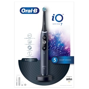 Oral-B iO 7 Black Electric Toothbrush - Advanced Oral Care