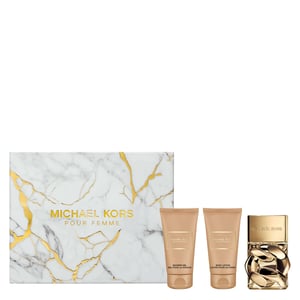 Michael Kors Pour Femme Gift Set - 50ml Eau de Parfum, 50ml Shower Gel & 50ml Body Lotion