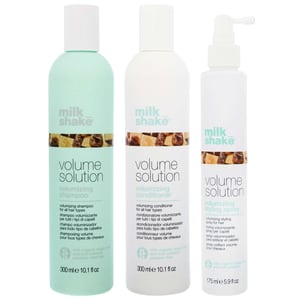 milk_shake Volume Solution Trio: Shampoo 300ml, Conditioner 300ml & Volumizing Styling Spray 175ml