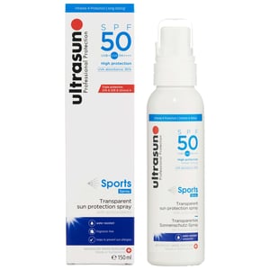 Ultrasun Sports Formula Spray SPF50 - High Protection for Active Lifestyles 150 ml