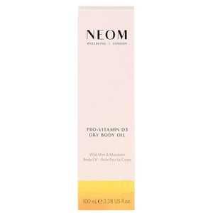 Neom Wellbeing Pro-Vitamin D3 Dry Body Oil 100ml - Mood Boosting Aroma