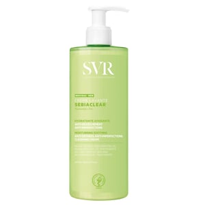 SVR Sebiaclear 400ml Kalmerende Gezichtsreiniger met Crème-effect voor Onzuivere Huid