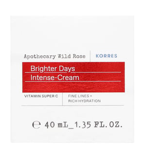 KORRES Wild Rose Day-Brightening Intense Cream 40ml for Radiant Skin