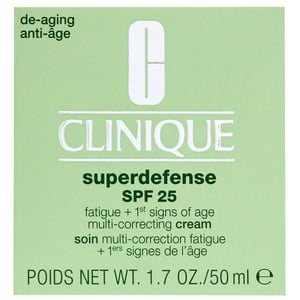 Clinique Superdefense Multi-Correcting Cream SPF 25 for Dry Skin - Anti-Fatigue & Ageing