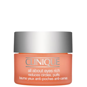 Clinique All About Eyes Rich Eye Cream for Dark Circles and Puffiness - 15ml