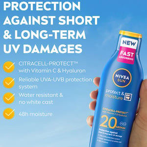 Nivea Sun Care Protect & Moisture SPF15 Lotion - 200ml