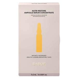 BABOR Nutri Restore Ampullen - 7 stuks voor een stralende huid 62 g