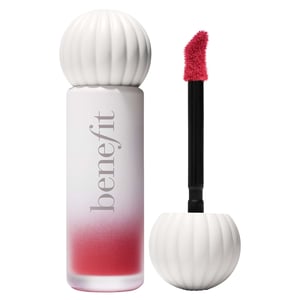 Benefit Plushtint Moisturising Matte Lip Tint 18 Feather Boa - Strawberry Red 6ml