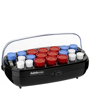 BaByliss PRO Heated Ceramic 20-Piece Roller Set, 3 Sizes, Fast Heat-Up
