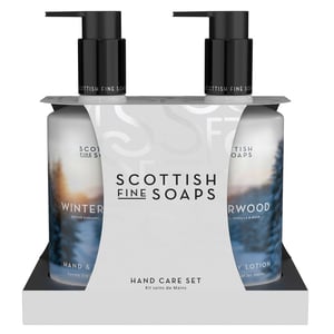 Scottish Fine Soaps Winterwood Hand Care Duo Set - 2 x 300ml