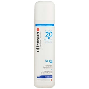 Ultrasun Sports Formula SPF20 Transparent Sun Protection Spray 228g
