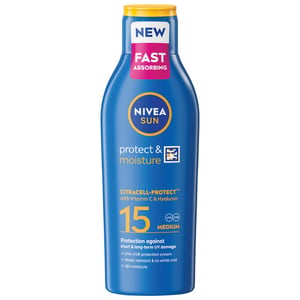 Nivea Sun Care Protect & Moisture SPF15 Lotion - 200ml