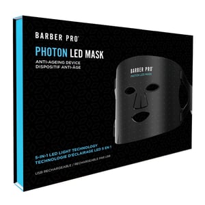 BARBER PRO Photon LED Light Therapy Facial Mask for Skincare 1.03 kg