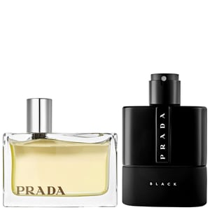 Prada Duo: Amber Eau de Parfum 80ml & Luna Rossa Black Eau de Parfum 100ml.