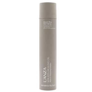 L'Anza Keratin Healing Oil Brush-Thru Spray 350ml, Medium Hold, Fast-Drying