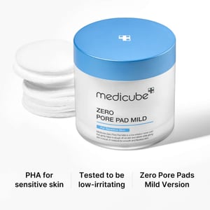 Medicube Zero Pore Mild Pads - 70 Count for Oily Skin
