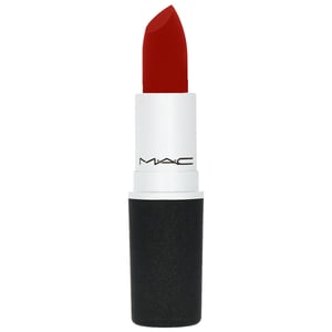 M.A.C Powder Kiss Lipstick 935 Ruby New 3g, weightless soft-matte finish