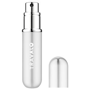 Travalo Classic HD Silver 5ml Perfume Atomiser, Patented Easy-Fill