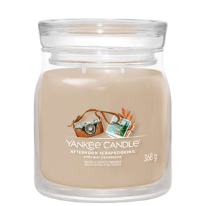 Yankee Candle Signature Medium Jar Candle Afternoon Scrapbooking 368g