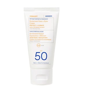 KORRES Yoghurt Sunscreen Cream for Face and Eyes SPF50 - 50ml
