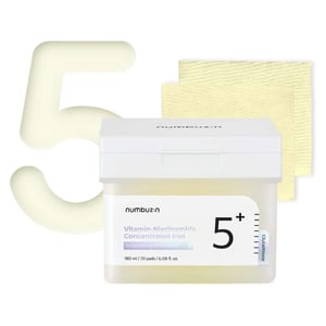 Numbuzin Skincare No.5 Vitamin-Niacinamide Concentrated Pads - 70 Count