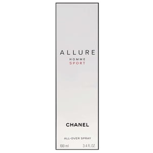 Chanel Allure Homme Sport All Over Spray - Verkwikkende Citrus-Aromatische Geur voor Mannen 100 ml