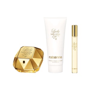 Rabanne Lady Million Eau de Parfum Gift Set - Elegant Fragrance for Women