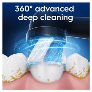 Oral-B iO Ultimate Clean Replacement Heads Black — 4 Pack