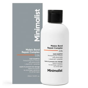 Minimalist Maleic Bond Repair 3.5% Shampoo for Stronger Hair - 250ml