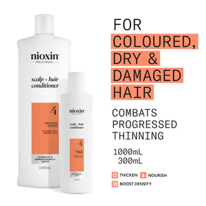 Nioxin Pro Clinical System 4 Conditioner for Coloured Hair - 300ml