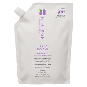 Biolage HydraSource Hydrating Shampoo Refill, 500 ml, for Dry Hair
