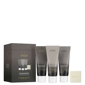 Scottish Fine Soaps Oakmoss Luxury Gift Set - Indulge in Nature's Essence