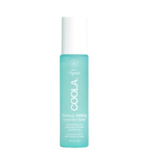 Coola Organic Face Sunscreen Spray SPF30 for Makeup Setting