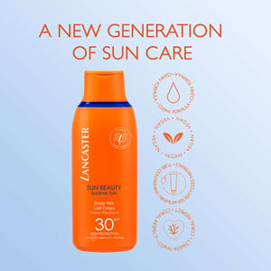 Lancaster Sun Beauty Sublime Tan Body Milk SPF30 - 175ml