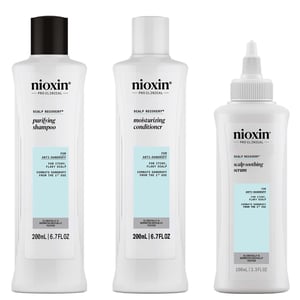 Nioxin Pro Clinical Scalp Recovery Gift Set for Thicker Hair