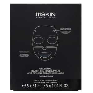 111SKIN Intensive Celestial Black Diamond Lifting & Firming Treatment Mask, 5 x 37 ml
