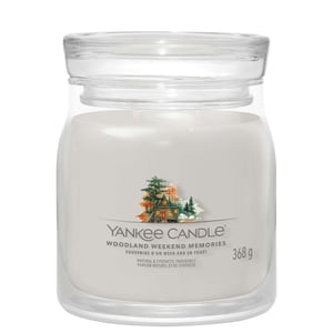 Yankee Candle Signature Medium Jar Woodland Weekend Mysteries 368g