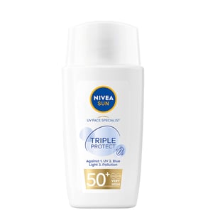 Nivea Sun Care UV Face Specialist Triple Protect SPF50+ Fluid 40ml - Ultimate Protection